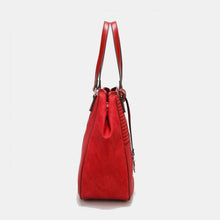 Load image into Gallery viewer, Nicole Lee USA Scallop Stitched Tote Bag