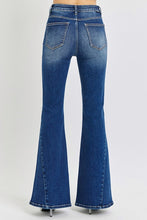 Load image into Gallery viewer, RISEN Distressed Button-Fly Flare Jeans