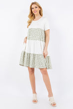 Load image into Gallery viewer, Celeste Leopard Round Neck Short Sleeve Dress