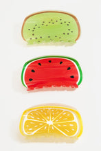 Load image into Gallery viewer, Fame Kiwi Lemon Watermelon Hair Clip Set