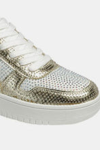 Load image into Gallery viewer, Forever Link Rhinestone Platform Flat Sneakers