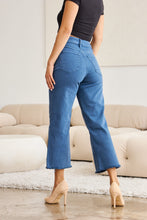 Load image into Gallery viewer, RFM Crop Chloe Tummy Control High Waist Raw Hem Jeans