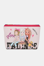 Load image into Gallery viewer, Nicole Lee USA Printed Large Cosmetic Pouch