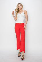 Load image into Gallery viewer, RISEN Raw Hem Bootcut Jeans with Pockets