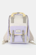 Load image into Gallery viewer, Himawari Contrast Water and Scratch-Resistant Nylon Backpack Bag