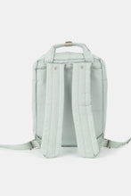 Load image into Gallery viewer, Himawari Contrast Water and Scratch-Resistant Nylon Backpack Bag