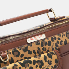 Load image into Gallery viewer, Nicole Lee USA Leopard Top Handle Handbag