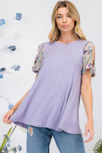 Load image into Gallery viewer, Celeste Open Tie Sleeve Round Neck Blouse