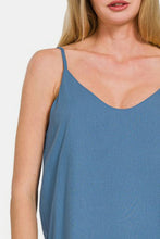 Load image into Gallery viewer, Zenana Two Layered Spaghetti Strap Cami