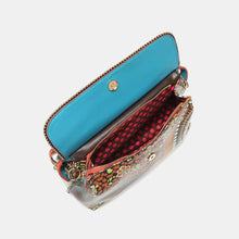 Load image into Gallery viewer, Nicole Lee USA Front Stitch Detail Inlaid Stud Handbag