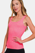 Load image into Gallery viewer, Zenana Ribbed Scoop Neck Tank