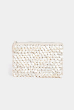 Load image into Gallery viewer, Fame Mother Of Pearl Disc Beaded Rectangle Bag