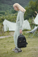 Load image into Gallery viewer, Himawari Waterproof Canvas Backpack Bag with Removable Coin Purse