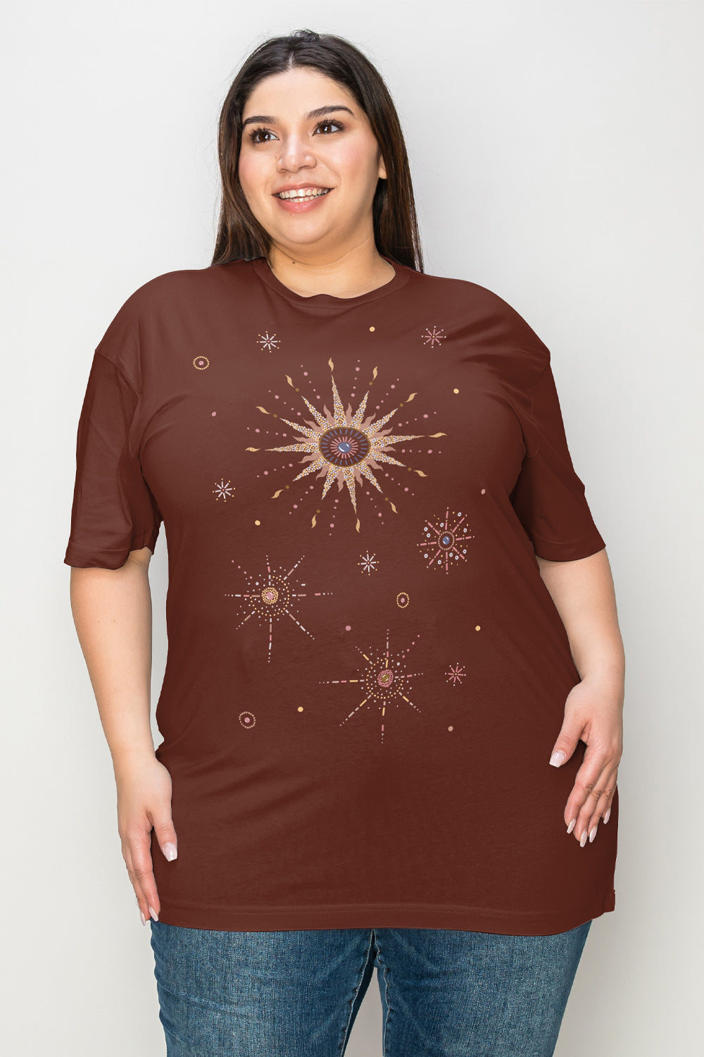 Simply Love Space Galaxy Constellation Graphic T-Shirt