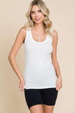 Load image into Gallery viewer, Culture Code Ribbed Scoop Neck Tank