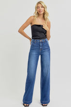 Load image into Gallery viewer, RISEN High Rise Wide Leg Jeans with Slanted Pockets