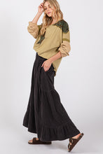 Load image into Gallery viewer, SAGE + FIG High Rise Corduroy Wide Leg Pants