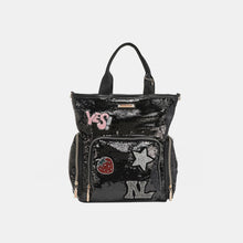 Load image into Gallery viewer, Nicole Lee USA Sequin Patch Tote