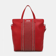 Load image into Gallery viewer, Nicole Lee USA Studded Large Tote Bag