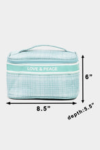 Load image into Gallery viewer, Fame Love &amp; Peace Striped Handle Bag