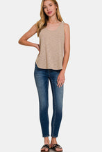 Load image into Gallery viewer, Zenana Curved Hem Round Neck Tank