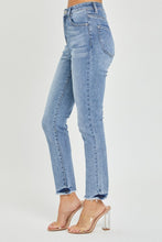 Load image into Gallery viewer, RISEN High Rise Frayed Hem Skinny Jeans