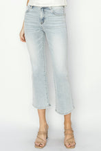 Load image into Gallery viewer, RISEN Mid Rise Cropped Flare Jeans