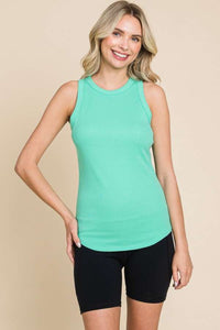 Culture Code Ribbed Round Neck Tank