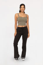 Load image into Gallery viewer, Mono B Drawstring Flared Pants