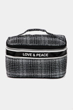 Load image into Gallery viewer, Fame Love &amp; Peace Striped Handle Bag