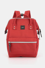 Load image into Gallery viewer, Himawari Water Resistant Canvas Backpack Bag with Side Pockets