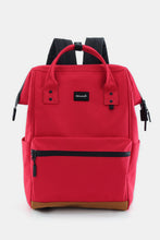 Load image into Gallery viewer, Himawari Waterproof Canvas Travel Backpack Bag with USB Port