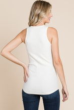 Load image into Gallery viewer, Culture Code Ribbed Round Neck Tank