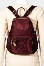 Load image into Gallery viewer, Fame Multi Pocket Nylon Backpack Bag