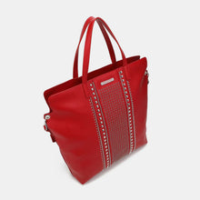 Load image into Gallery viewer, Nicole Lee USA Studded Large Tote Bag