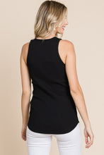 Load image into Gallery viewer, Culture Code Ribbed Round Neck Tank