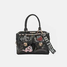 Load image into Gallery viewer, Nicole Lee USA Sequin Patch Boston Bag