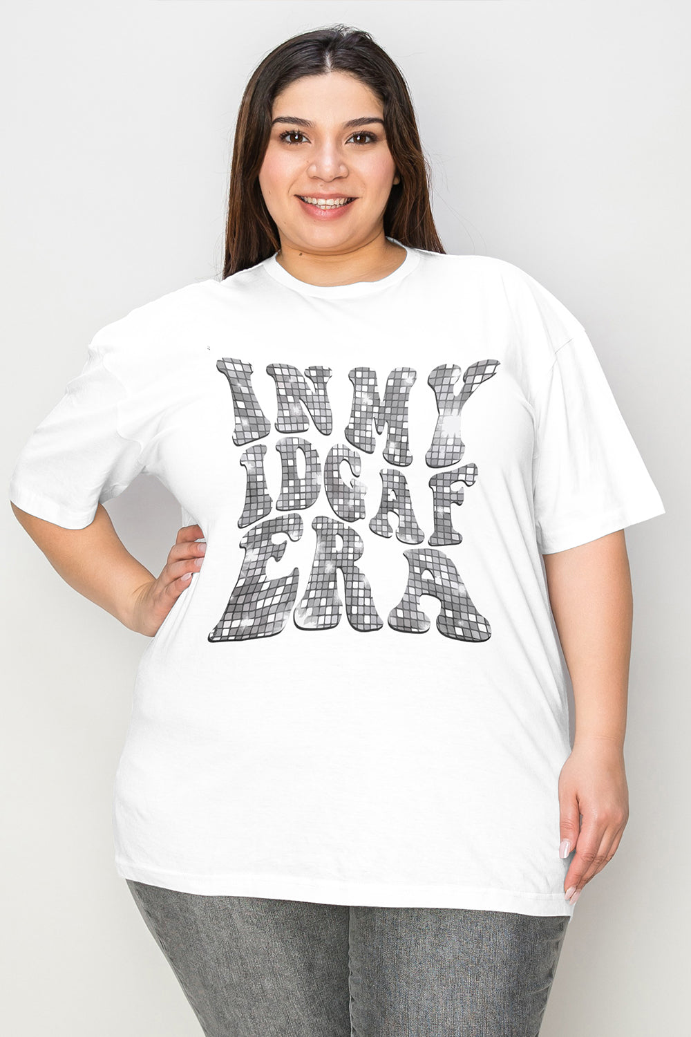 Simply Love IN MY IDGAF ERA Graphic T-Shirt