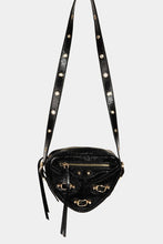 Load image into Gallery viewer, Fame PU Leather Triangle Crossbody Bag