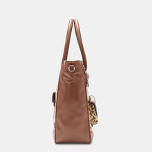 Load image into Gallery viewer, Nicole Lee USA Leopard Large Tote Bag