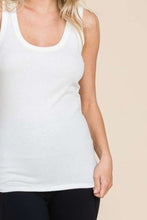 Load image into Gallery viewer, Culture Code Ribbed Scoop Neck Tank