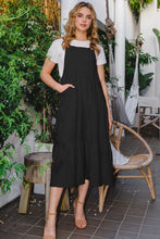 Load image into Gallery viewer, ODDI Sleeveless Tiered Midi Dress