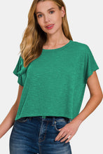 Load image into Gallery viewer, Zenana Round Neck Short Sleeve T-Shirt