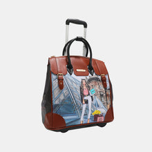 Load image into Gallery viewer, Nicole Lee USA Printed Rolling Tote Bag