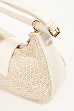 Load image into Gallery viewer, Fame Straw Braid Hobo Bag