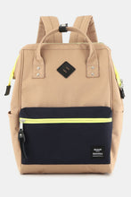 Load image into Gallery viewer, Himawari Contrast Waterproof Backpack Bag with Reinforced Edges