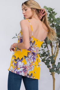 Celeste Floral V-Neck Cami