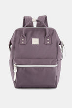 Load image into Gallery viewer, Himawari Water Resistant Canvas Backpack Bag with Side Pockets