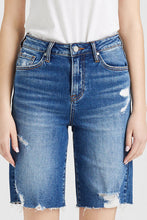 Load image into Gallery viewer, BAYEAS Super High Rise Denim Bermuda Shorts