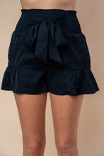 Load image into Gallery viewer, White Birch High Waisted Smocked Shorts